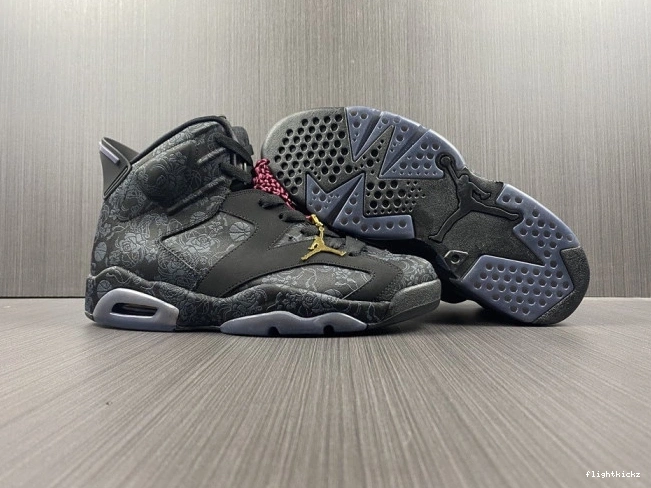 Retro SD 6 Jordan Triple Black (W) DB9818-001 0725